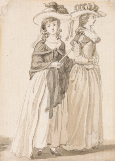 Las señoritas Sandby de Norwich de Paul Sandby